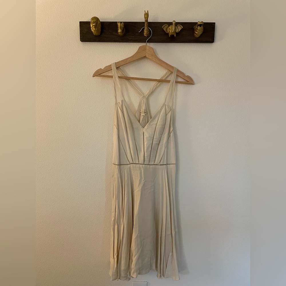 White Silence and Noise Mini Skater Dress